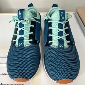 KURU Cloud Sneakers 6.5 Teal Mint Comfort Walking Shoes